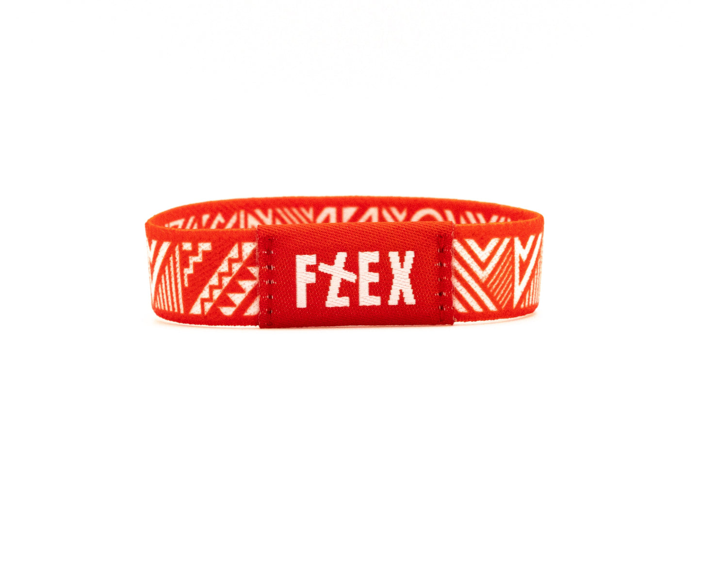 RED TRIBAL - REVERSIBLE NFC BRACELET