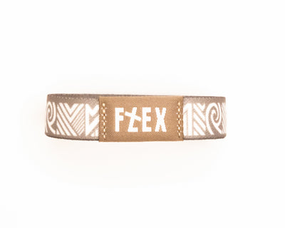 GREY TRIBAL- REVERSIBLE NFC BRACELET
