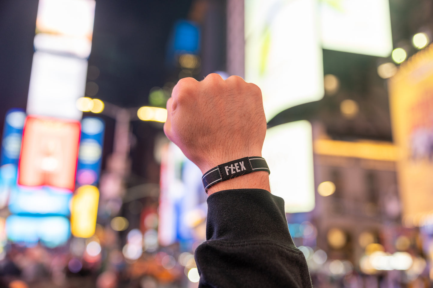 CLASSIC BLACK  - REVERSIBLE NFC BRACELET