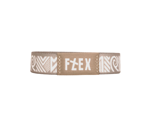 GREY TRIBAL- REVERSIBLE NFC BRACELET
