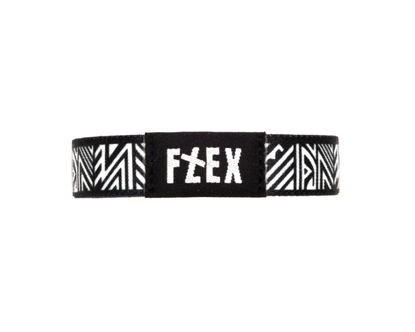 BLACK TRIBAL - REVERSIBLE NFC BRACELET