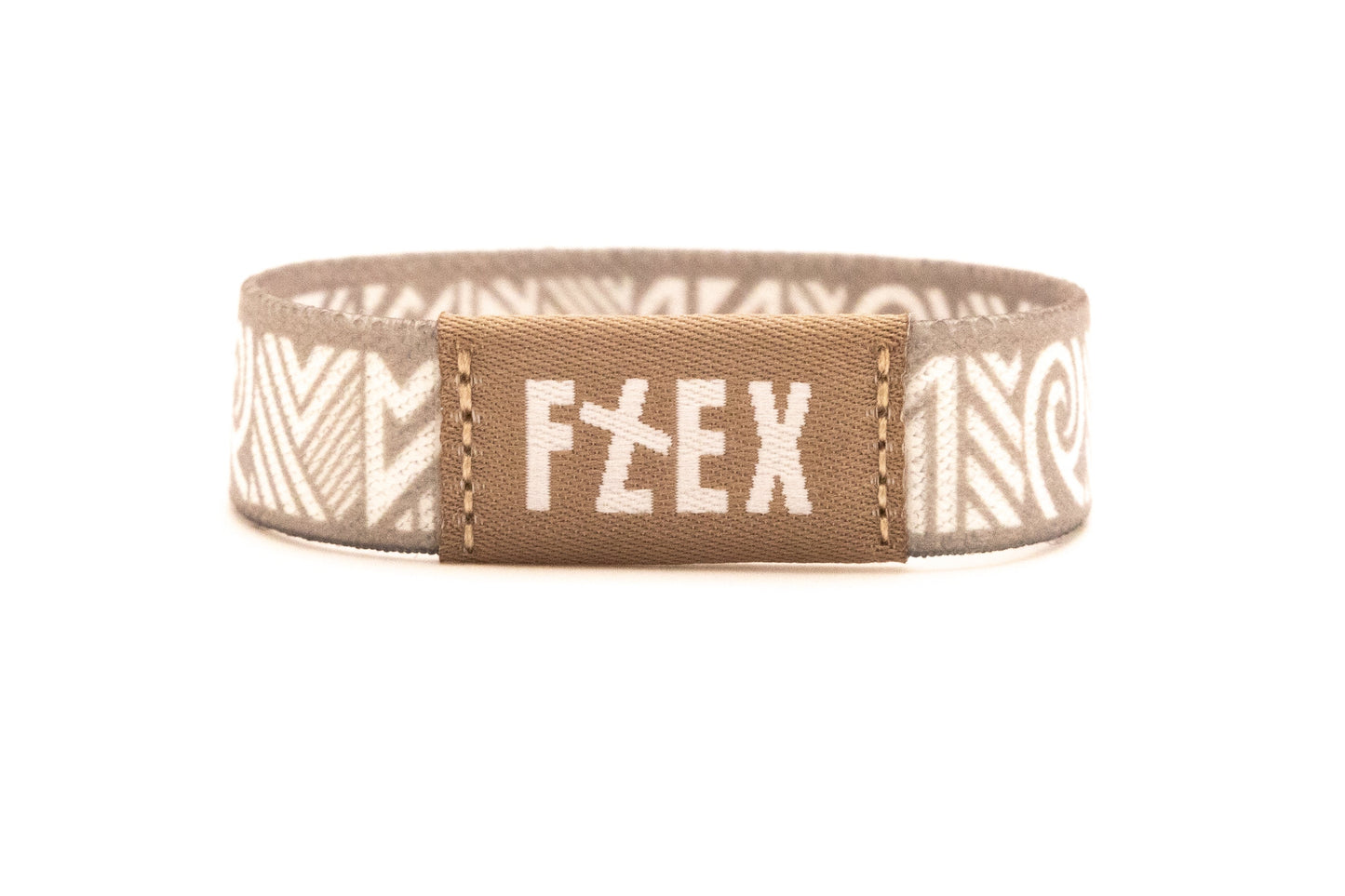 GREY TRIBAL- REVERSIBLE NFC BRACELET